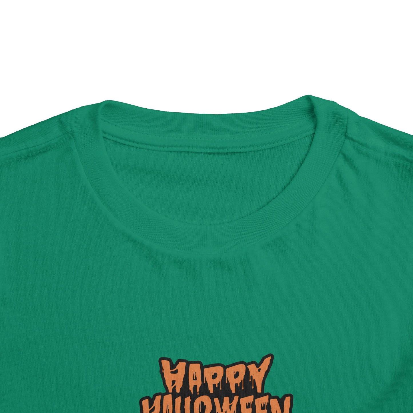 Happy Halloween Toddler Tee, Cute Halloween Shirt, Kids Party Outfit, Trick or Treat Apparel, Fun Ghost Design Toddler T-Shirt