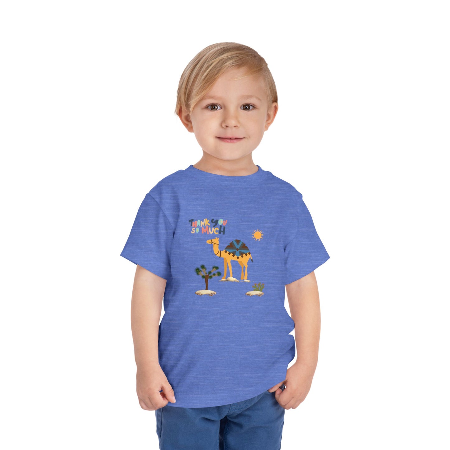 Thank You So Much Toddler Tee, Cute Kids T-Shirt, Birthday Gift, Summer Outfit, Toddler Apparel, Happy Vibes, Animal Tee