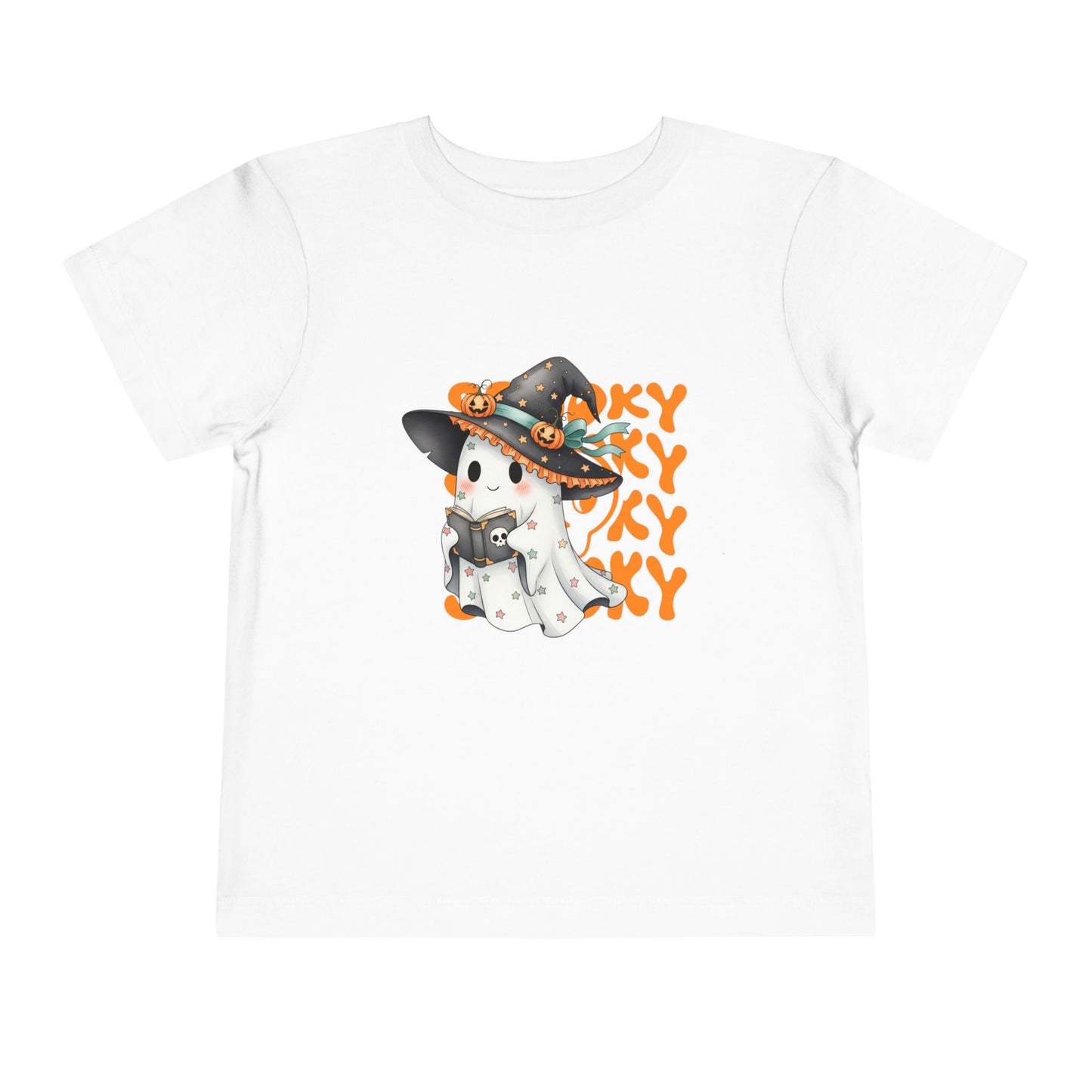 Spooky Ghost Toddler Tee, Halloween Kids Shirt, Cute Toddler Halloween Outfit, Ghost Costume Tee, Toddler Boy Girl Halloween Top
