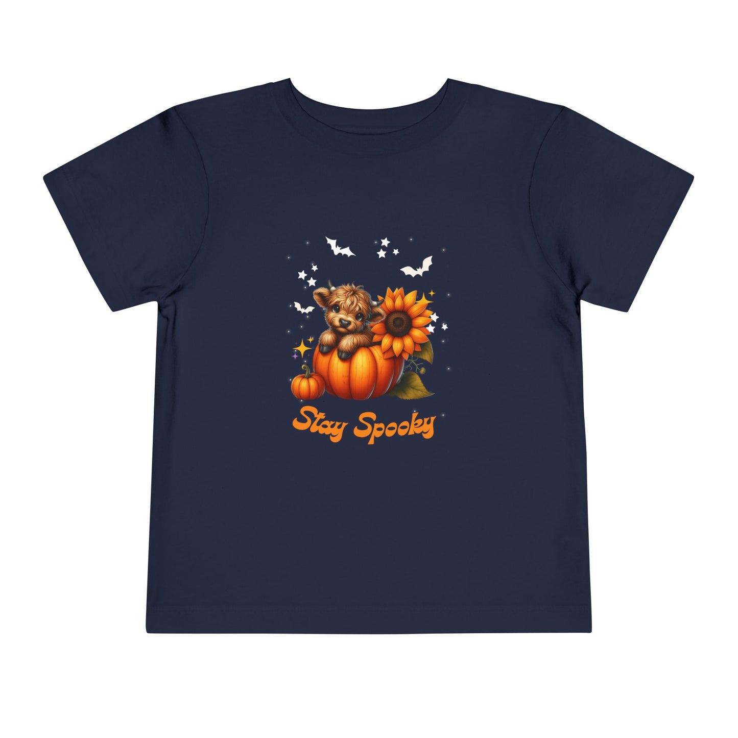 Toddler Halloween T-Shirt, Cute Pumpkin Tee, Stay Spooky Shirt, Toddler Fall Apparel, Kids Halloween Costume