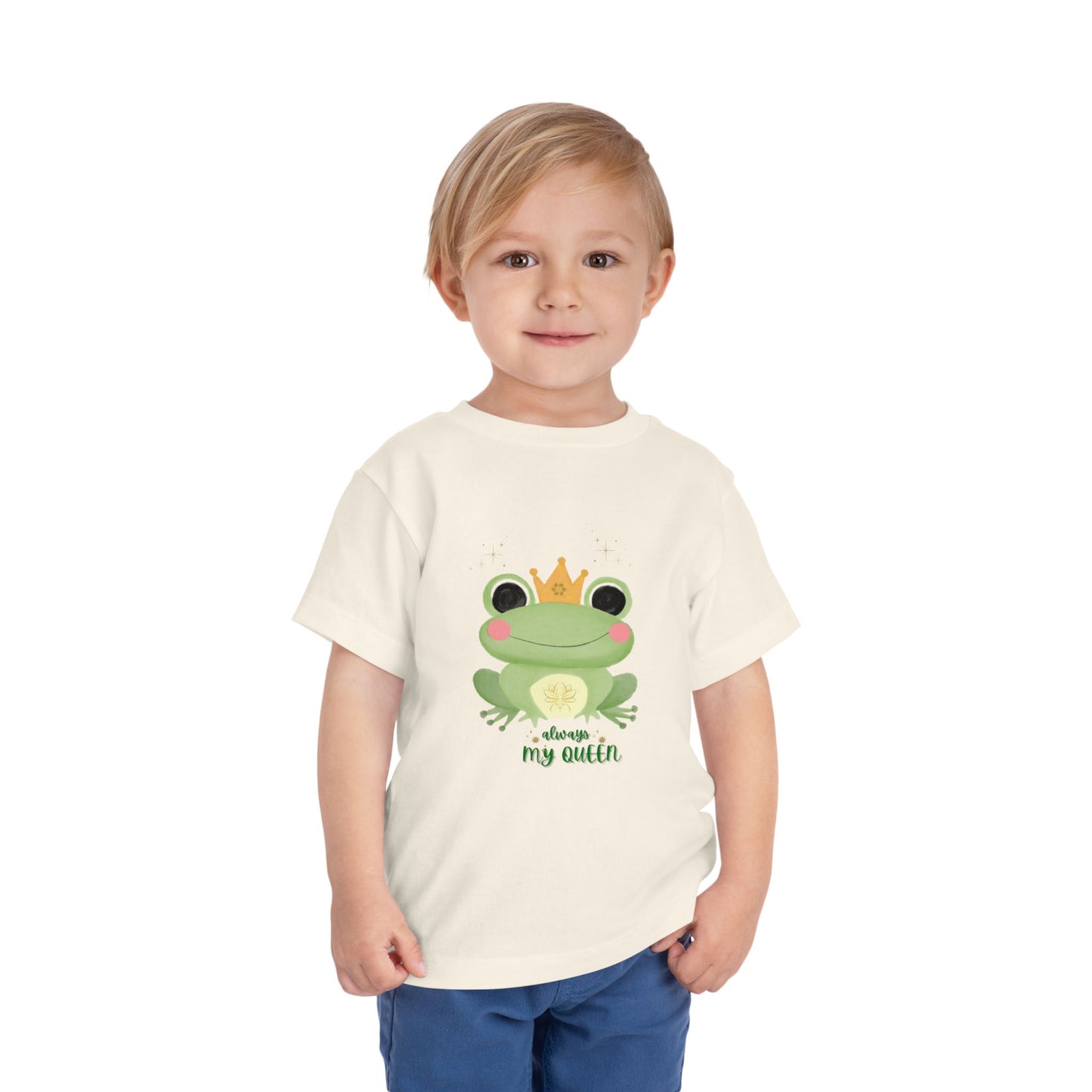 Cute Frog Toddler Tee - Perfect Gift for Birthdays, Playdates, Summer Outings, Baby Showers, Cute Kids Clothing