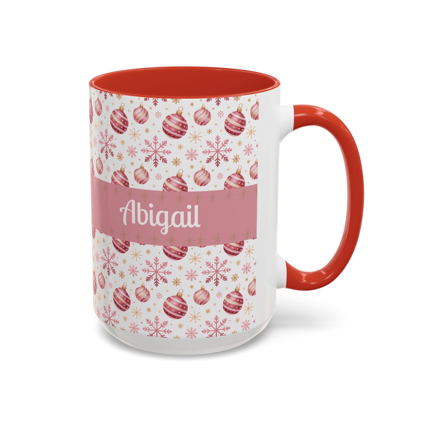 Personalized Holiday Coffee Mug - Custom Name - Festive Christmas Gift, Winter Decor, Family Mug, Personalized Present