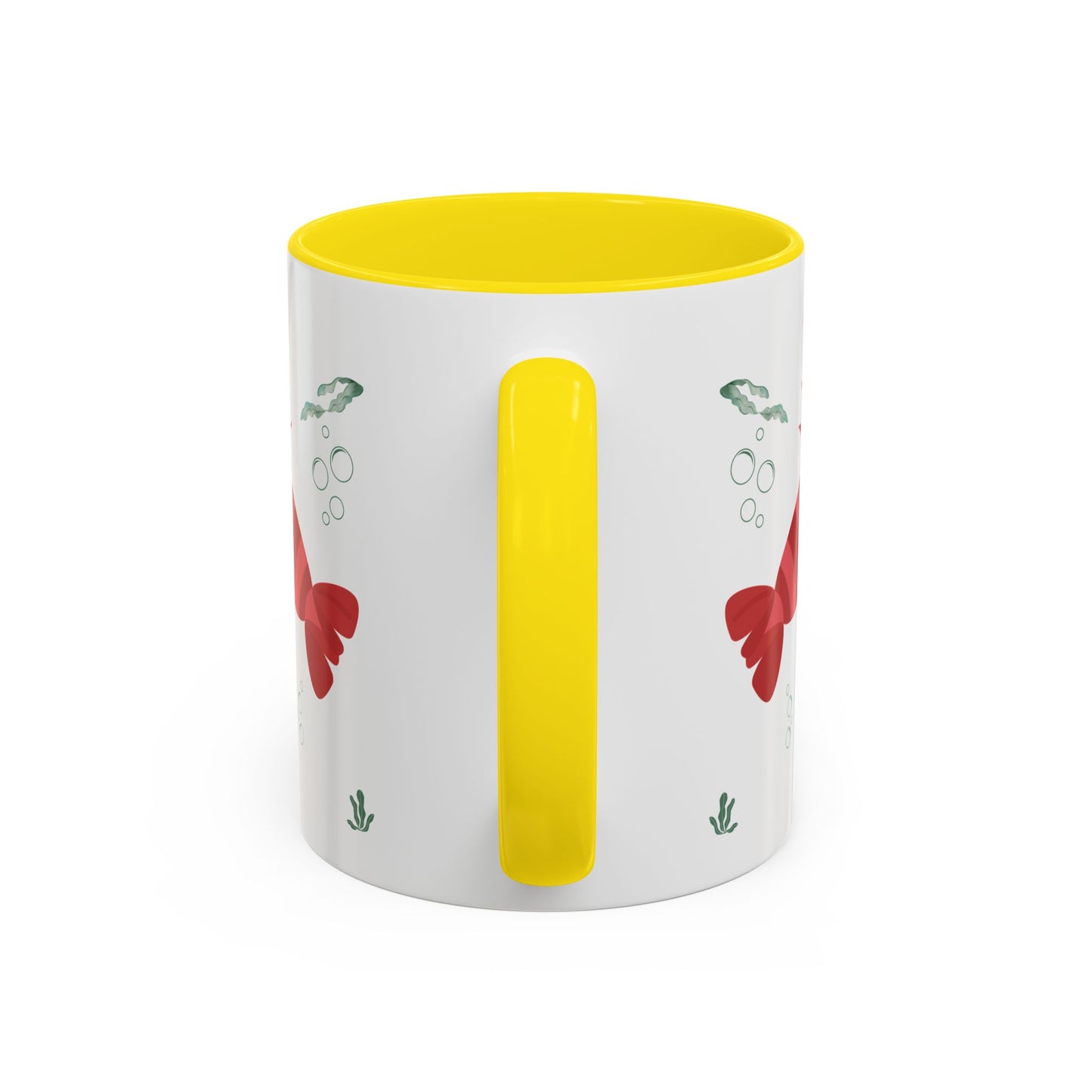 Red crayfish in an aquatic environment Coffee Mug