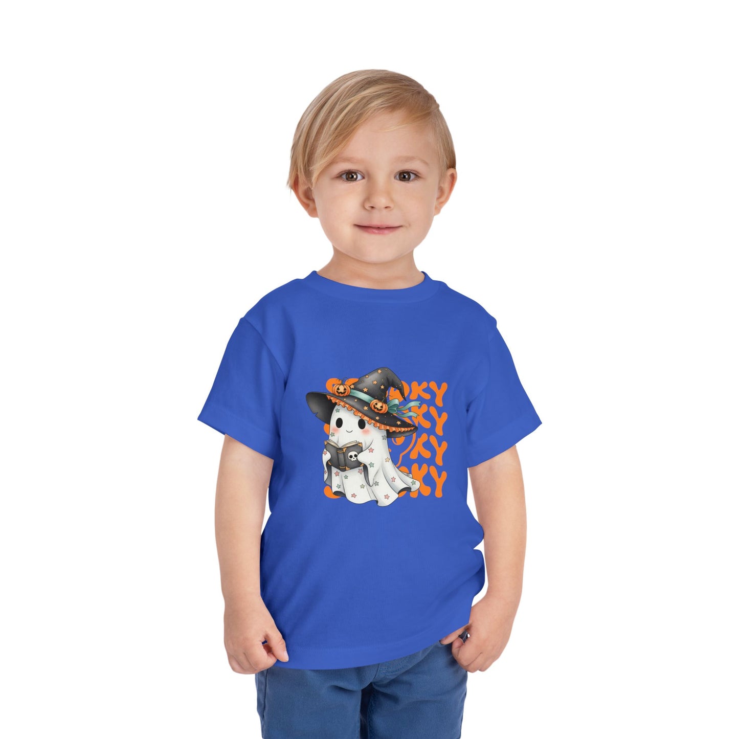 Spooky Ghost Toddler Tee, Halloween Kids Shirt, Cute Toddler Halloween Outfit, Ghost Costume Tee, Toddler Boy Girl Halloween Top