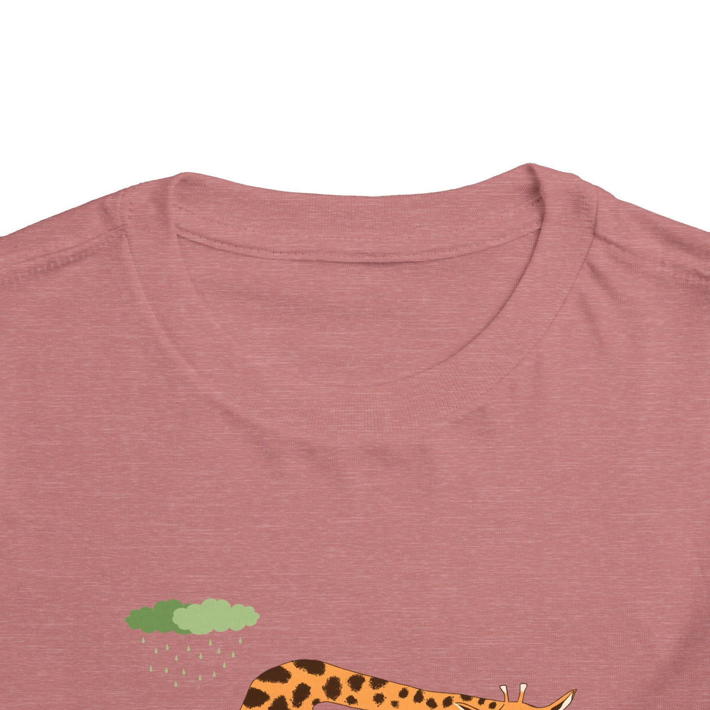 Cute Giraffe Toddler Tee, Animal Shirt, Kids Summer Tee, Playful Toddler Clothes, Gift for Baby Showers, Nursery Decor, Toddler Outfit