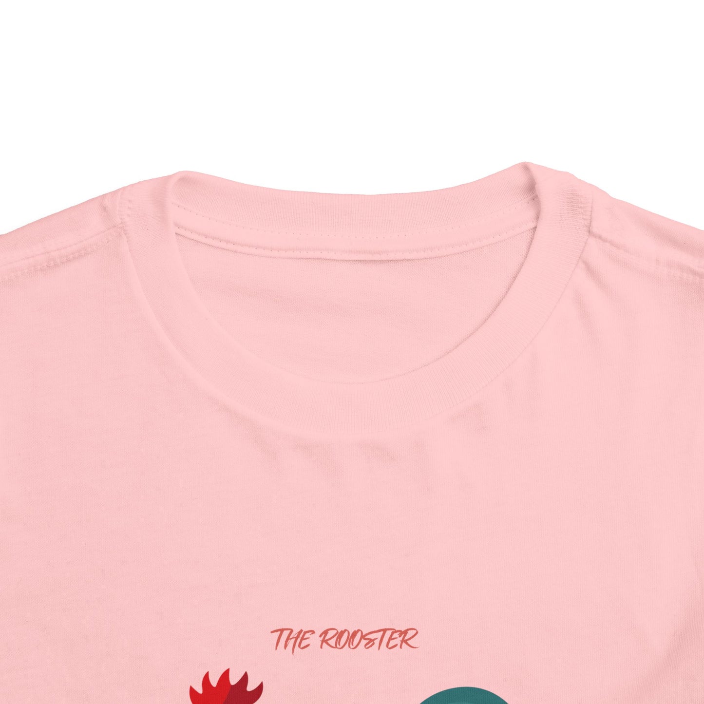 Colorful Rooster Toddler Tee - Perfect for Farm Lovers, Playdates, Birthday Gifts, Cute Casual Wear, Summer Outfits