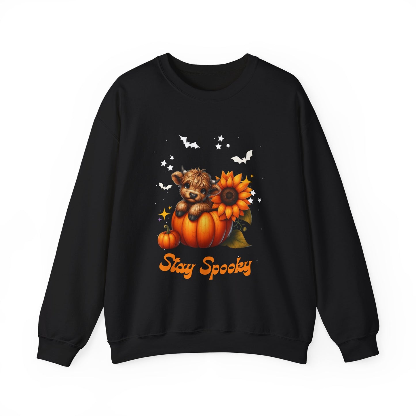 Stay Spooky Crewneck Sweatshirt, Halloween Apparel, Cozy Unisex Sweatshirt, Fall Fashion, Seasonal Gift, Casual Style
