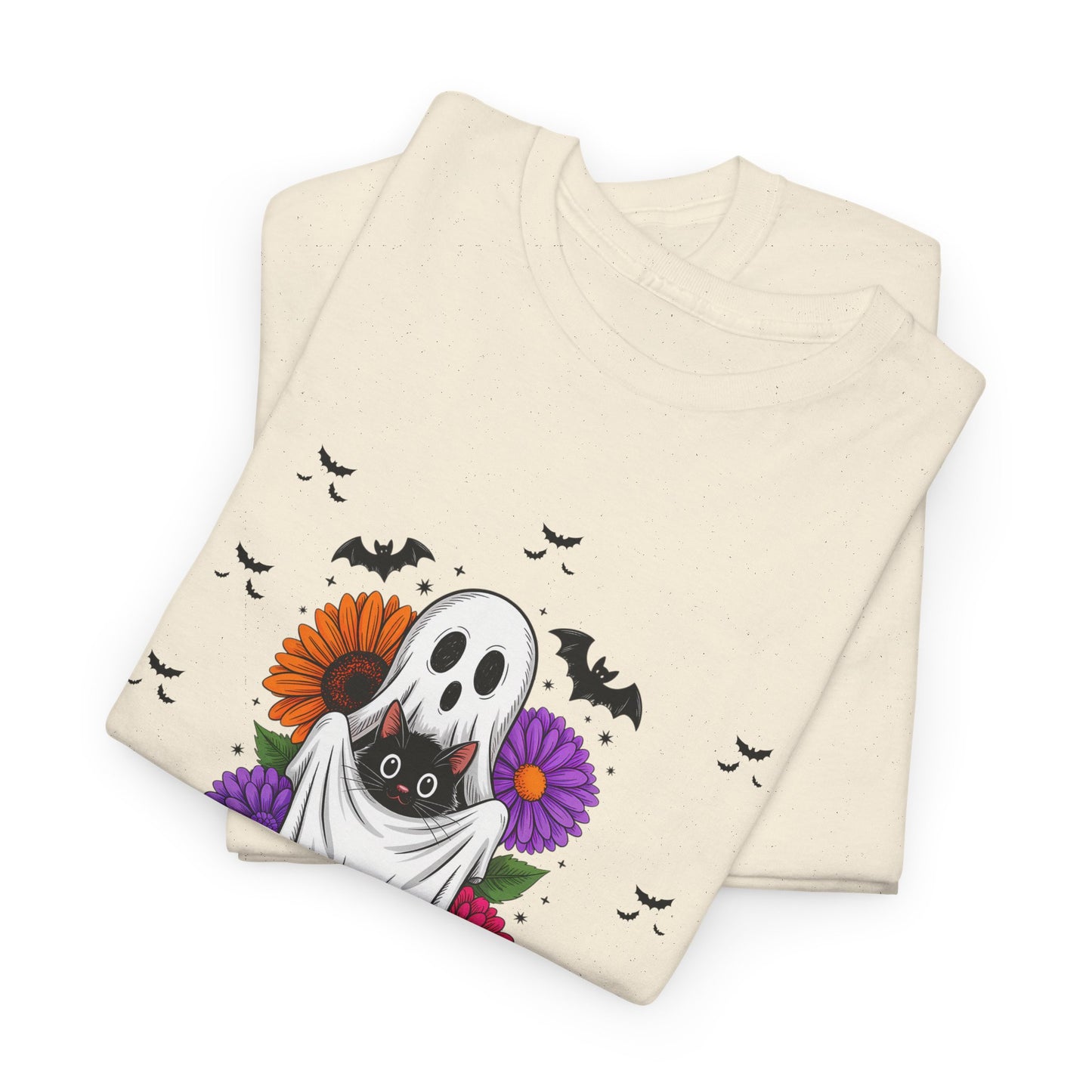 Halloween Ghost Unisex Tee, Perfect for Trick-or-Treating, Spooky Season Shirts, Fall Vibes, Halloween Party Attire