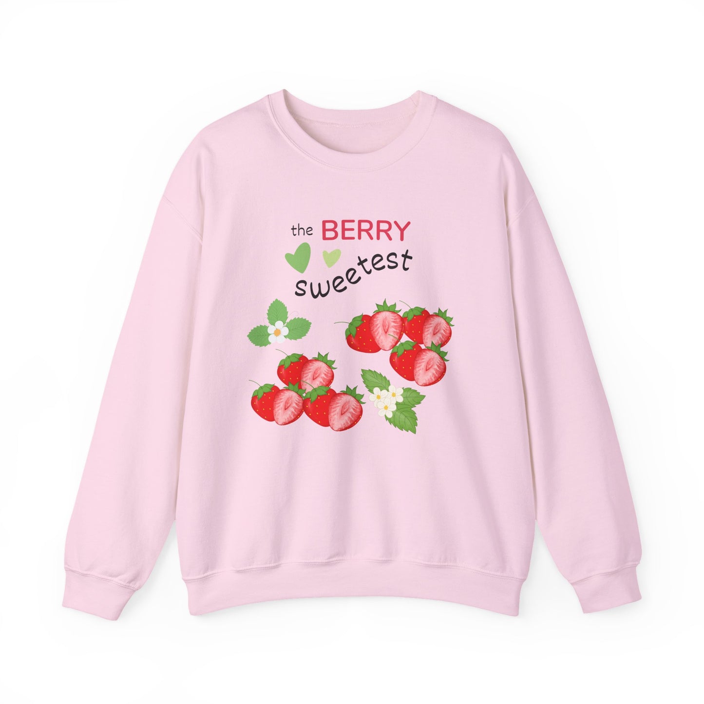 Berry Sweet Unisex Crewneck Sweatshirt - Cozy Gift, Perfect for Fall, Valentine's Day, Strawberry Lovers, Everyday Comfort