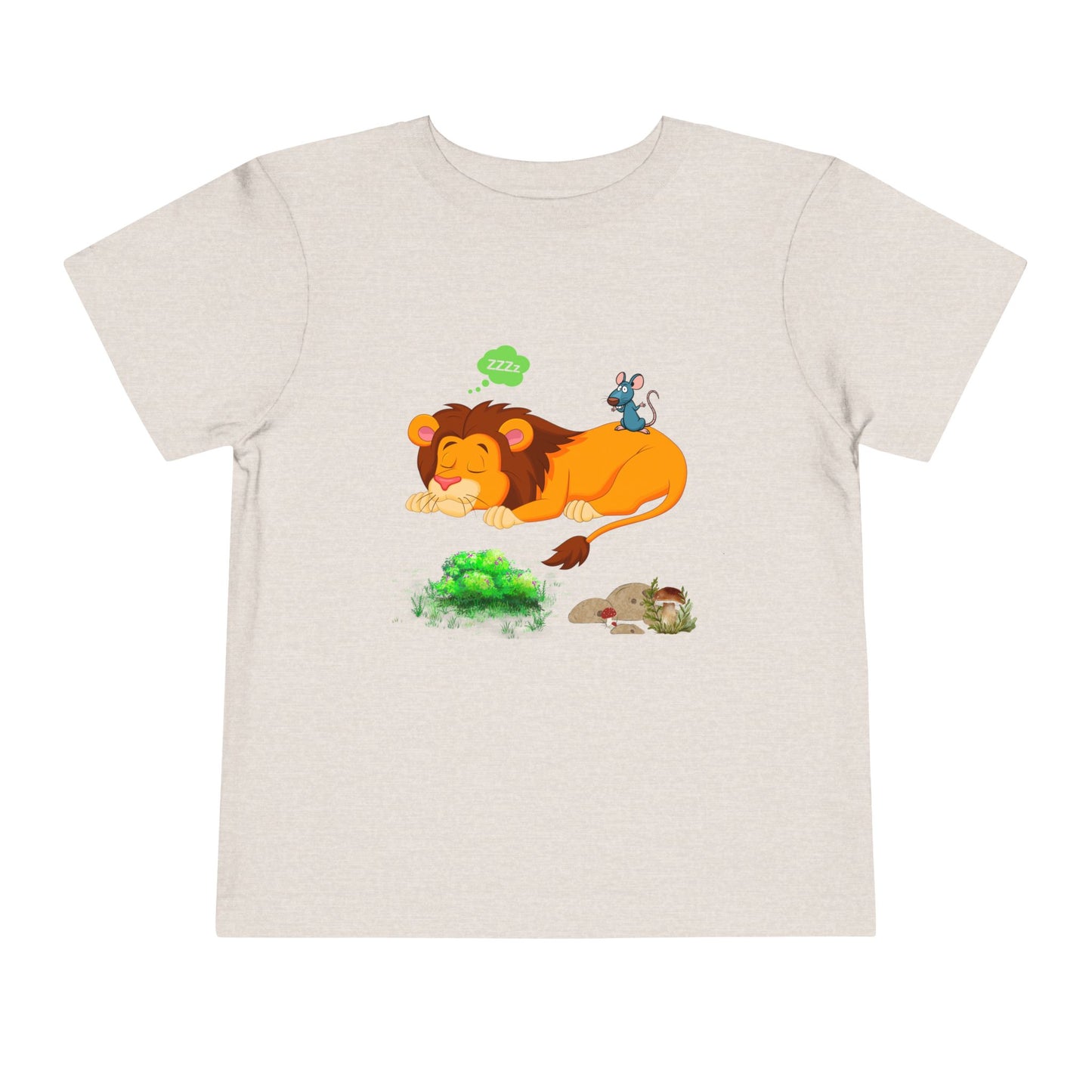 Lion Dreaming Toddler Tee, Cute Kids Shirt, Animal Lover Gift, Playful Toddler Apparel, Birthday Gift, Fun Kids Clothing