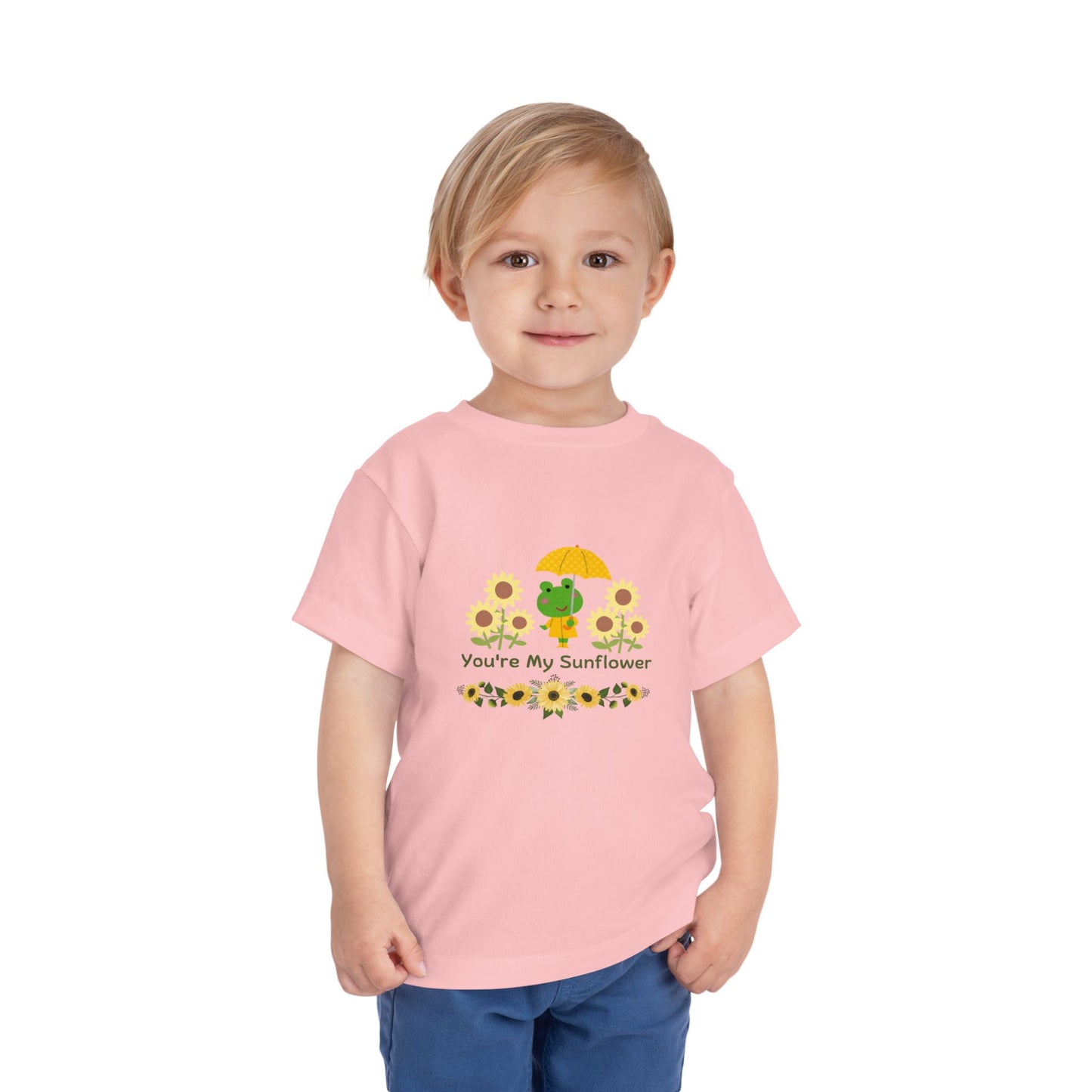 Toddler Sunflower Tee - You're My Sunflower, Cute Kids Shirt, Spring Outfit, Birthday Gift, Nature Lover, Baby Shower Gift