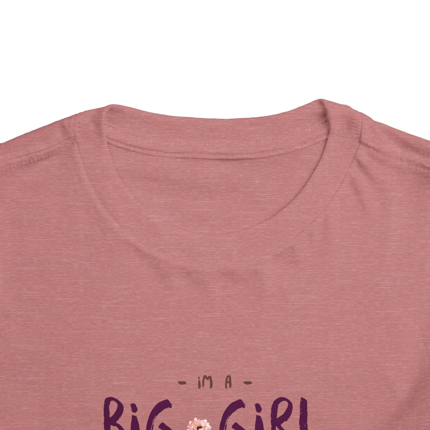 Big Girl Toddler Tee, Cute Elephant Design, Kids Birthday Gift, Toddler Clothing, Nursery Outfit, Playtime T-Shirt