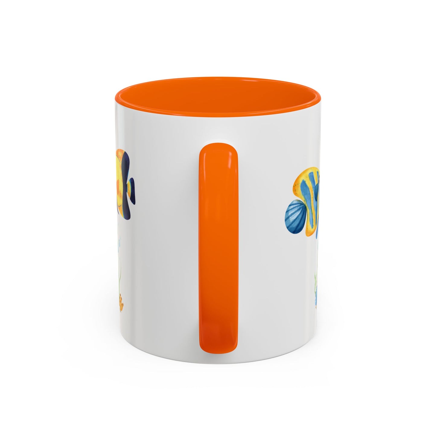 Two fish greet in underwater Coffee Mug