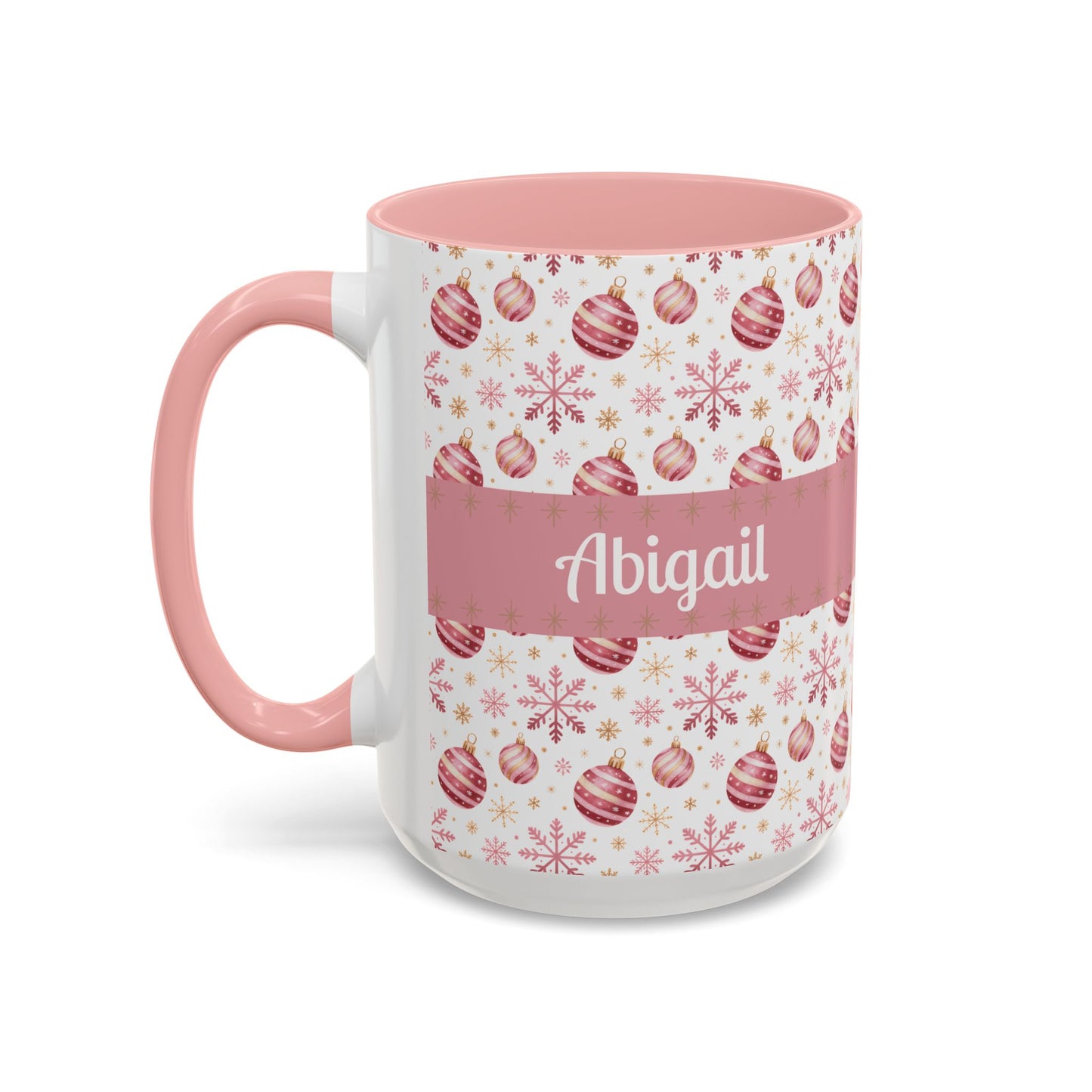 Personalized Holiday Coffee Mug - Custom Name - Festive Christmas Gift, Winter Decor, Family Mug, Personalized Present