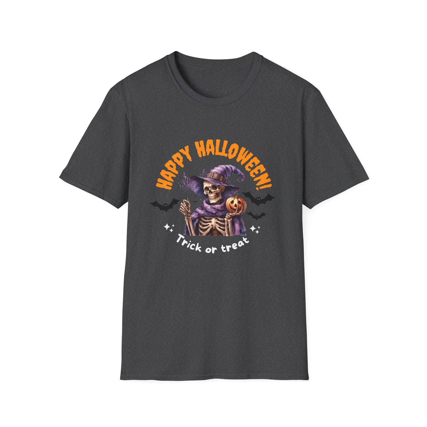 Halloween Skeleton Unisex T-Shirt, Spooky Graphic Tee, Fall Fashion, Party Wear, Halloween Costume, Gift for Friends
