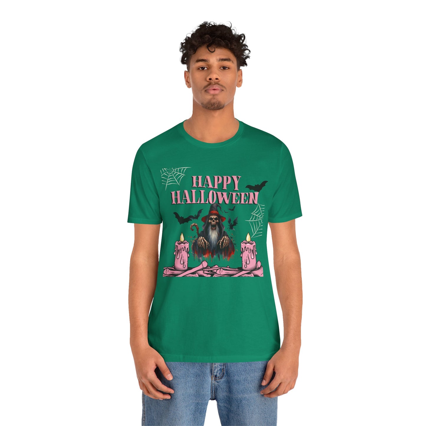 Happy Halloween Unisex T-Shirt | Spooky Seasonal Tee, Halloween Apparel, Ghostly Gifts, Casual Wear, October Celebration Shirt