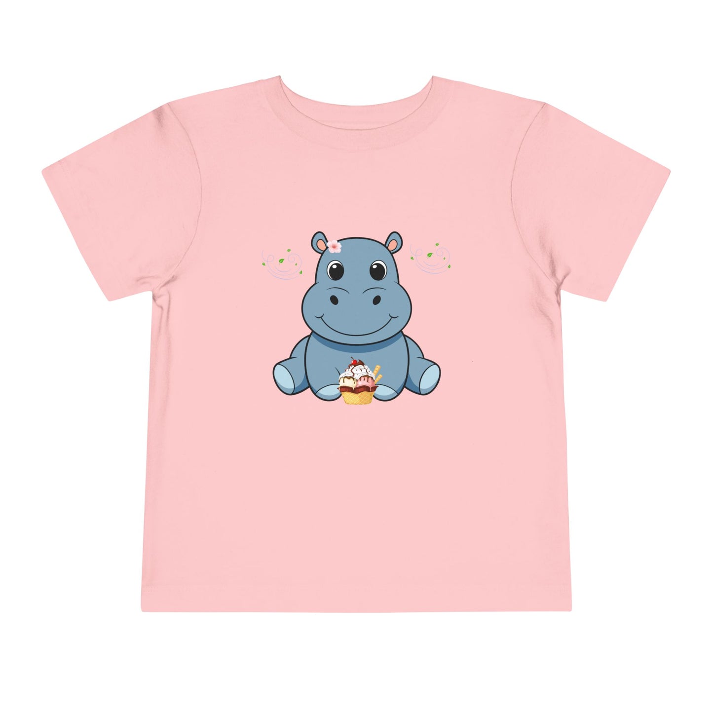 Adorable Hippo Toddler Tee, Cute Summer Shirt, Baby Gift, Birthday Outfit, Kids Casual Wear, Playful Everyday Apparel