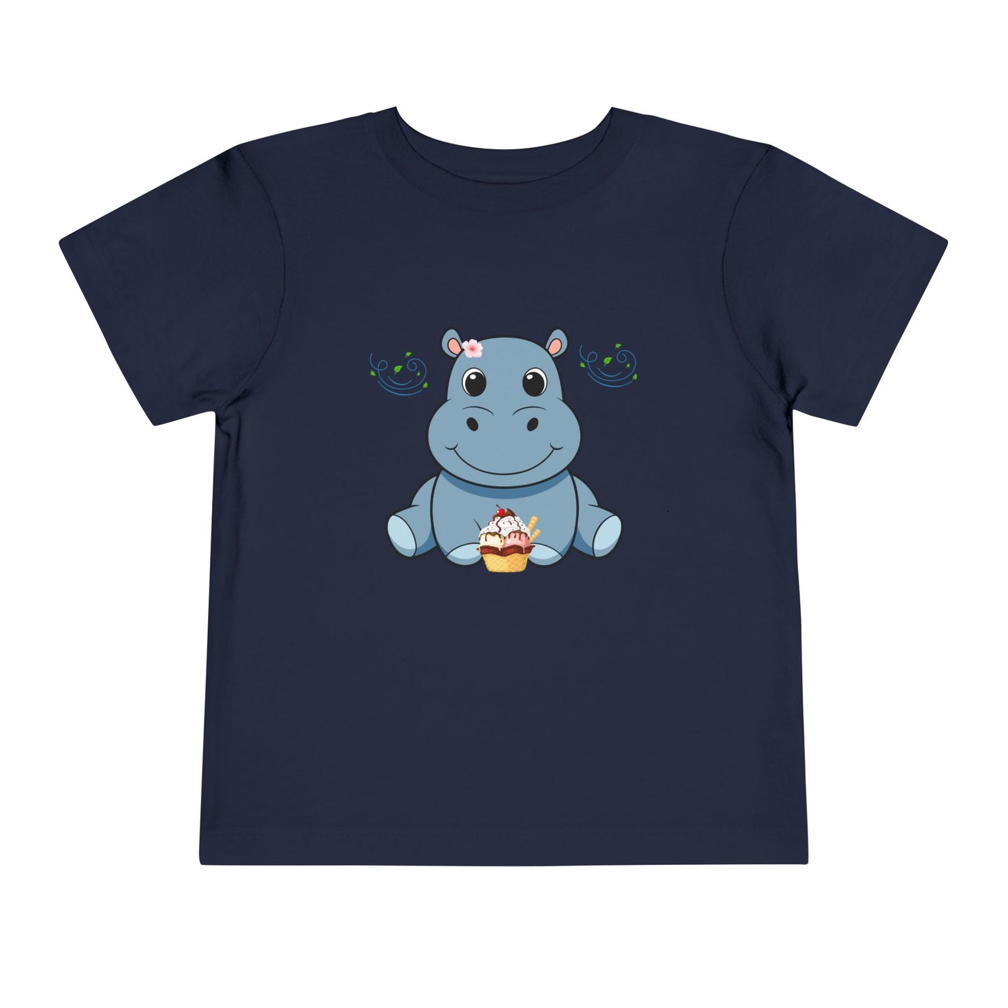 Adorable Hippo Toddler Tee, Cute Summer Shirt, Baby Gift, Birthday Outfit, Kids Casual Wear, Playful Everyday Apparel