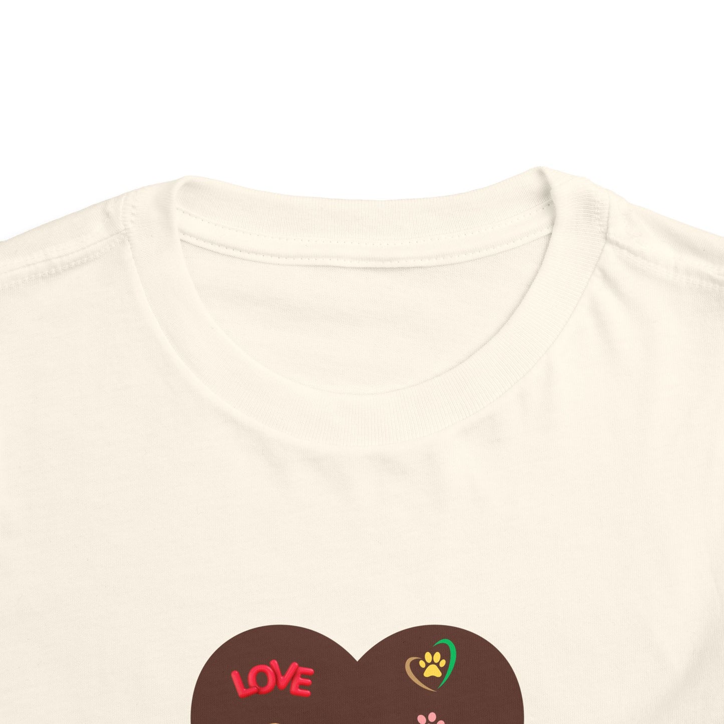 Bulldog Love Toddler Tee - Cute Dog Shirt, Baby Gift, Pet Lover Apparel, Kids Summer Style, Adorable Animal Tee