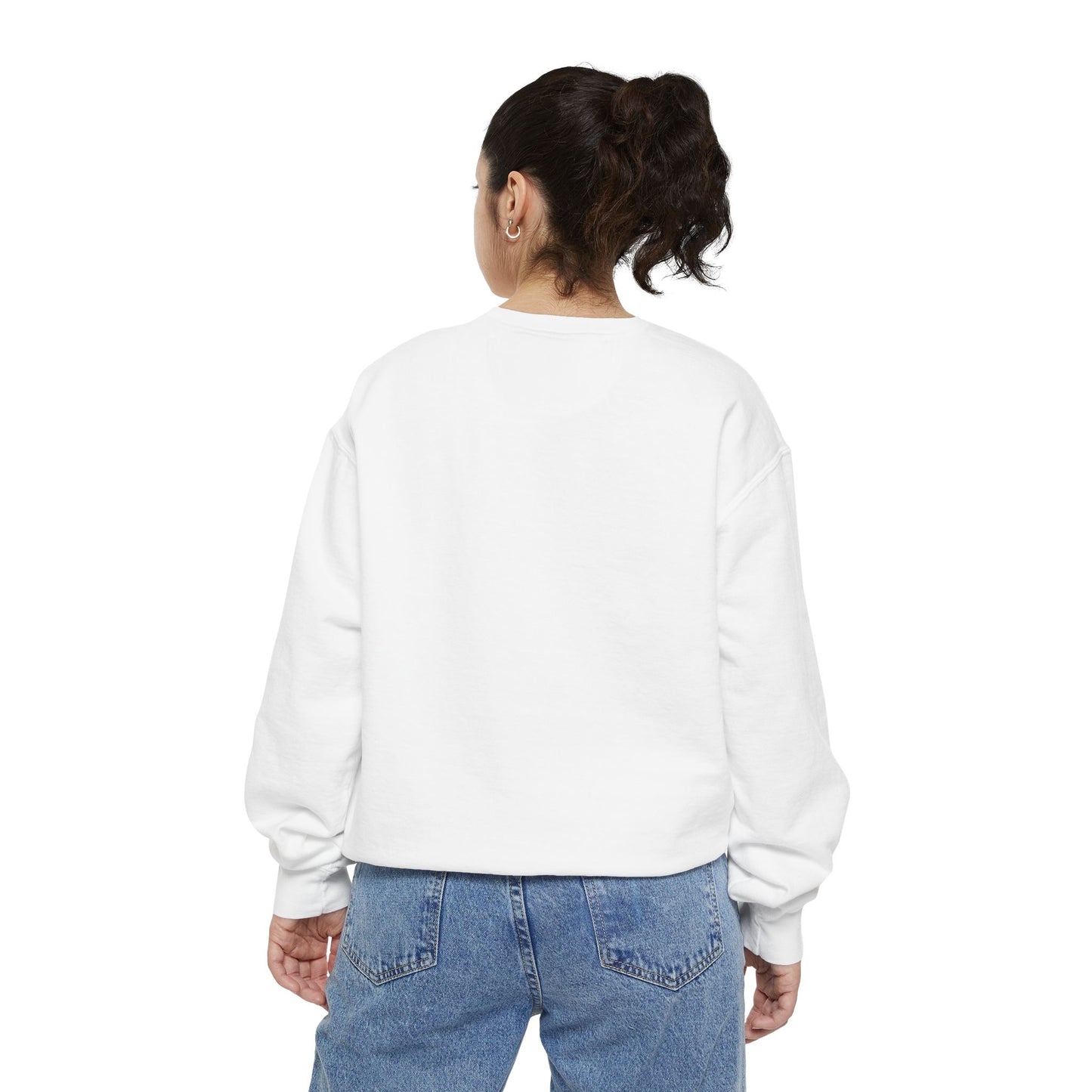 Turtle with a sunflower hat Unisex Garment-Dyed Sweatshirt