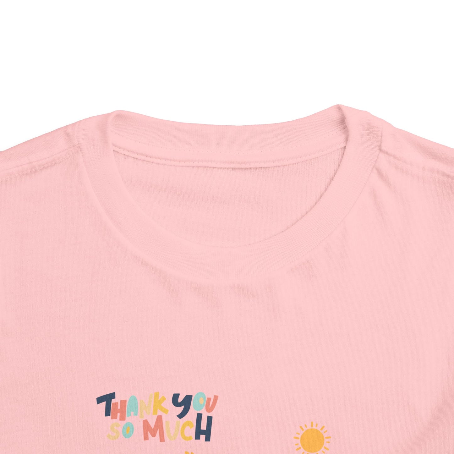 Thank You So Much Toddler Tee, Cute Kids T-Shirt, Birthday Gift, Summer Outfit, Toddler Apparel, Happy Vibes, Animal Tee