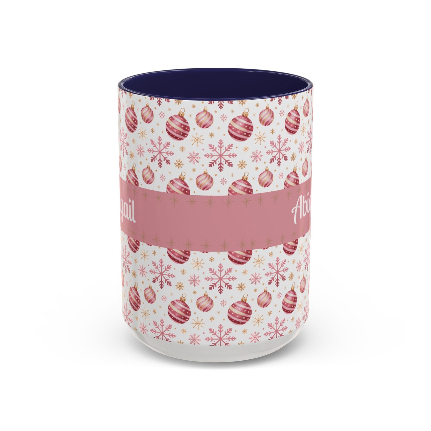 Personalized Holiday Coffee Mug - Custom Name - Festive Christmas Gift, Winter Decor, Family Mug, Personalized Present