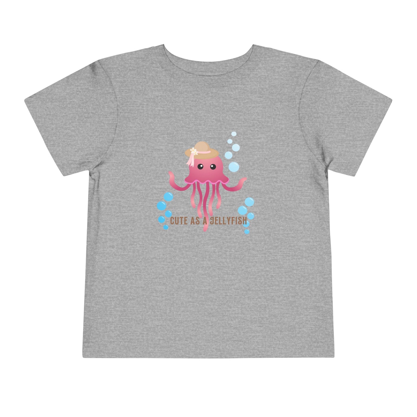 Cute Jellyfish Toddler Tee, Kids Summer Shirt, Birthday Gift, Ocean Theme Apparel, Cute as a Jellyfish Design