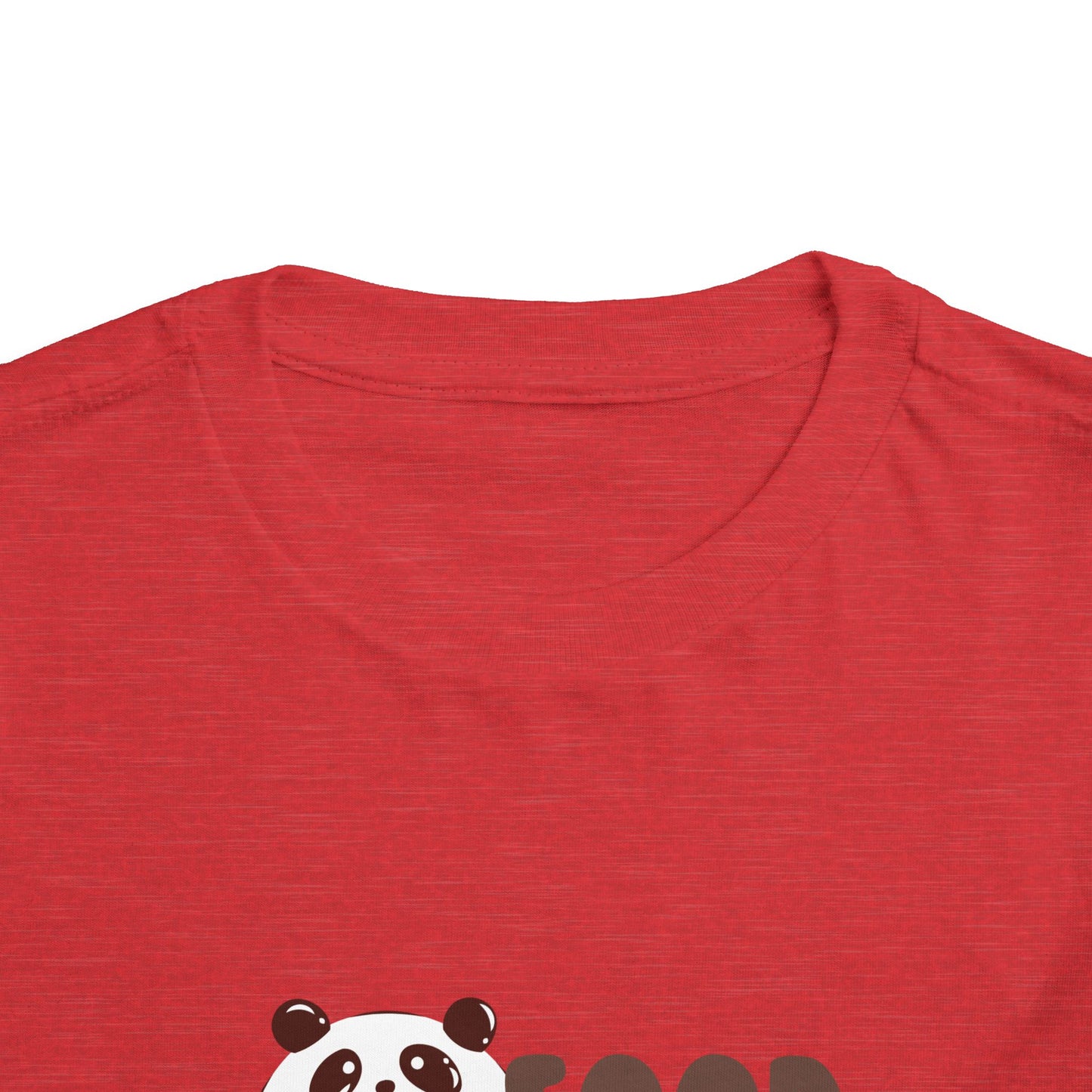 Cute Panda Foodie Toddler Tee, Kids T-Shirt, Animal Lover Gift, Birthday, Playtime, Casual Wear, Summer Outfit