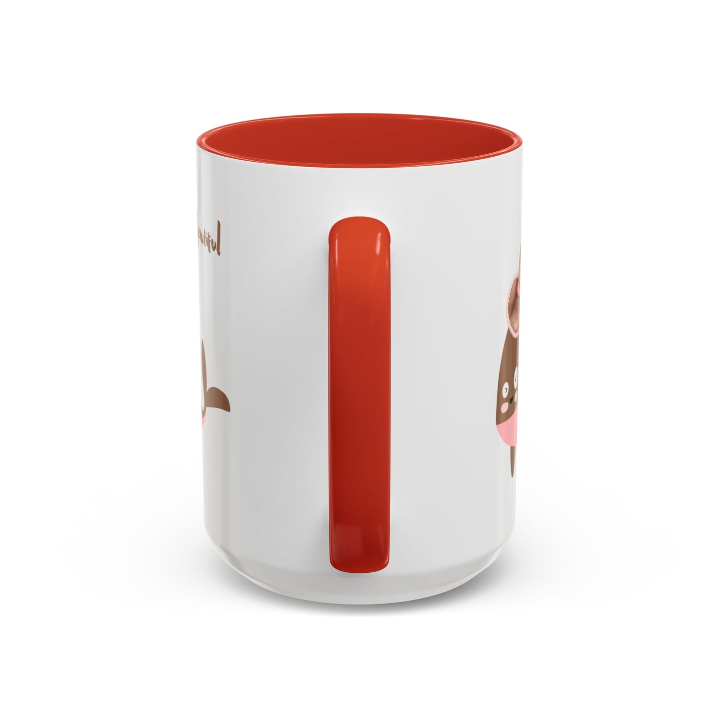 Whale wearing a cowboy hat with a pink bow Coffee Mug