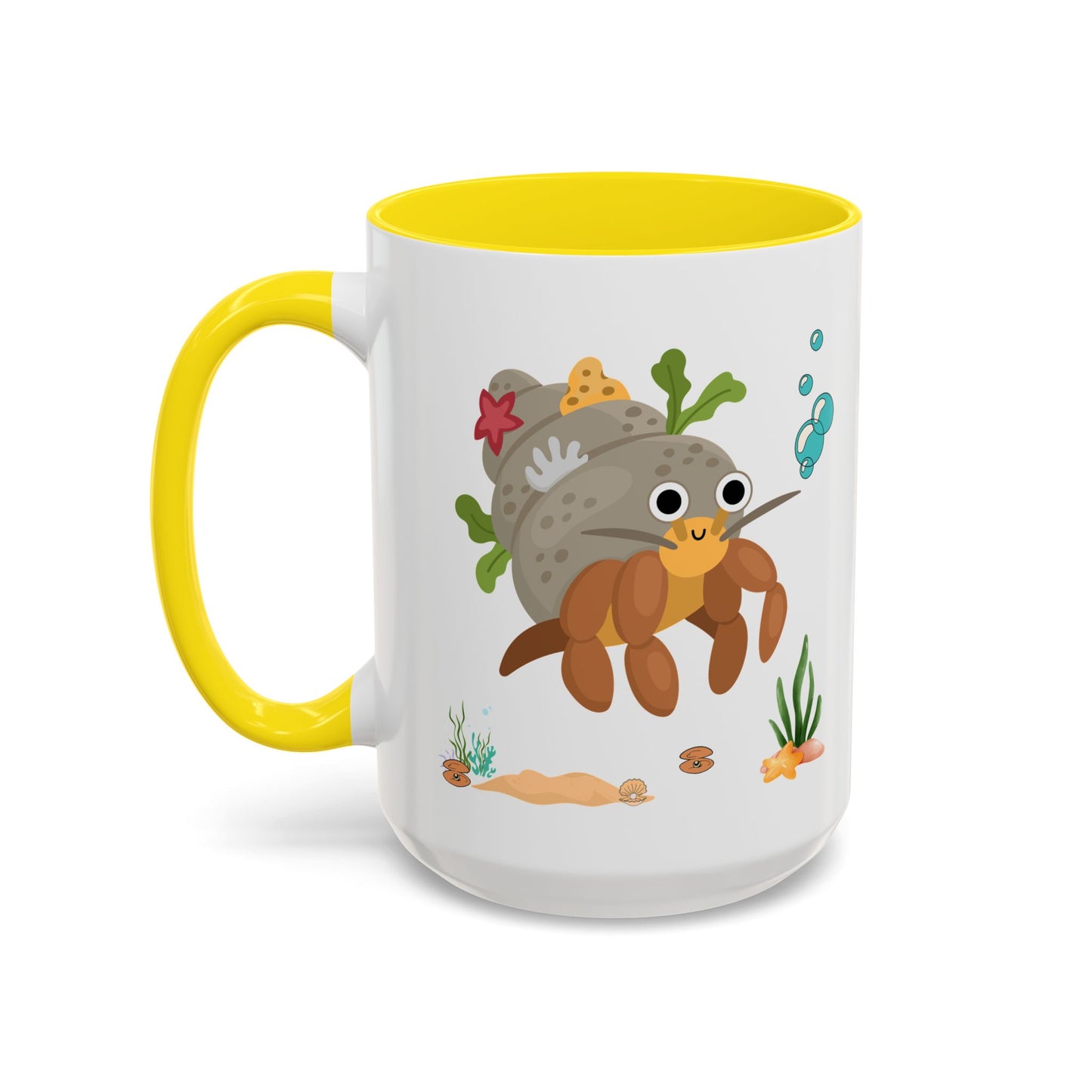 Hermit crab with shell underwater Coffee Mug
