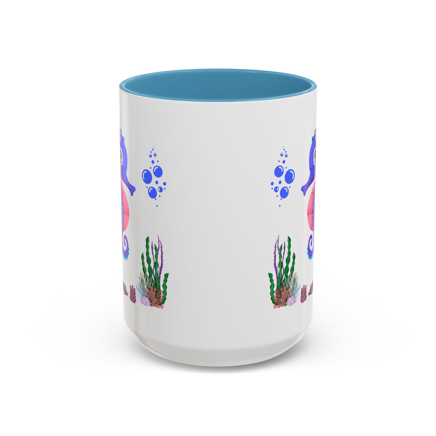 Seahores playful under the sea Coffee Mug