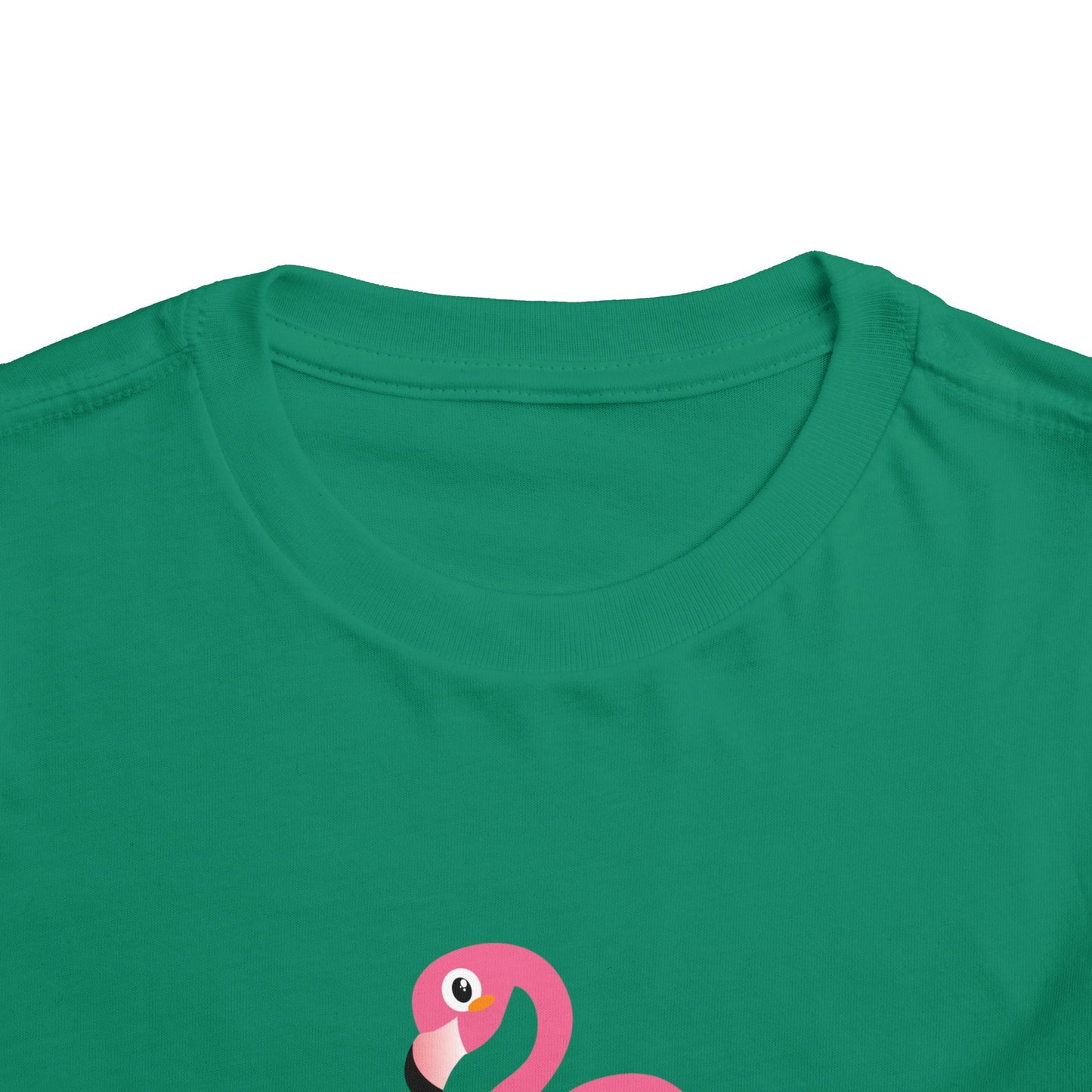 Whimsical Flamingo Toddler Tee - Fun Summer Kids Shirt, Playful Gift for Birthdays, Beach Days, Everyday Wear, Cute Summer Apparel