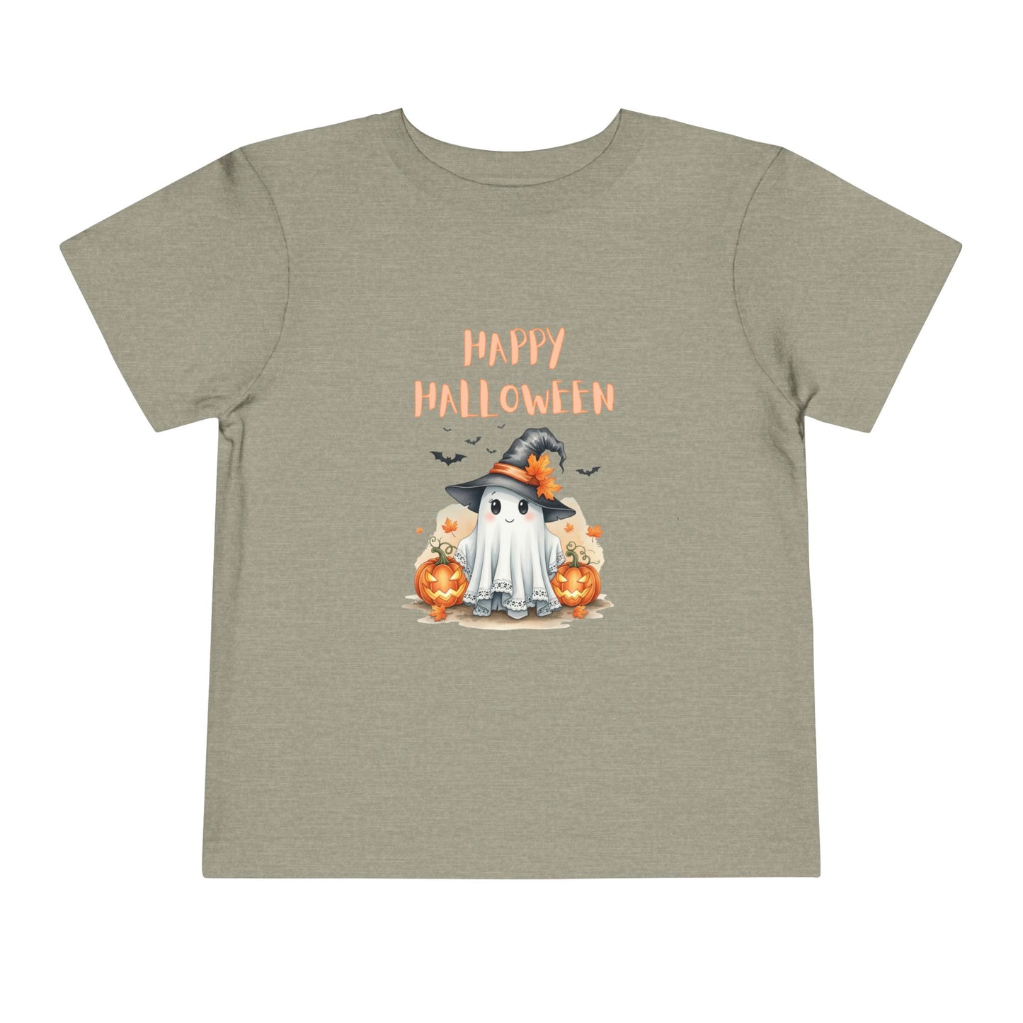 Toddler Halloween Tee, Spooky Ghost Shirt, Cute Kids Halloween Costume, Fall Celebration Top, Pumpkin Themed Tee