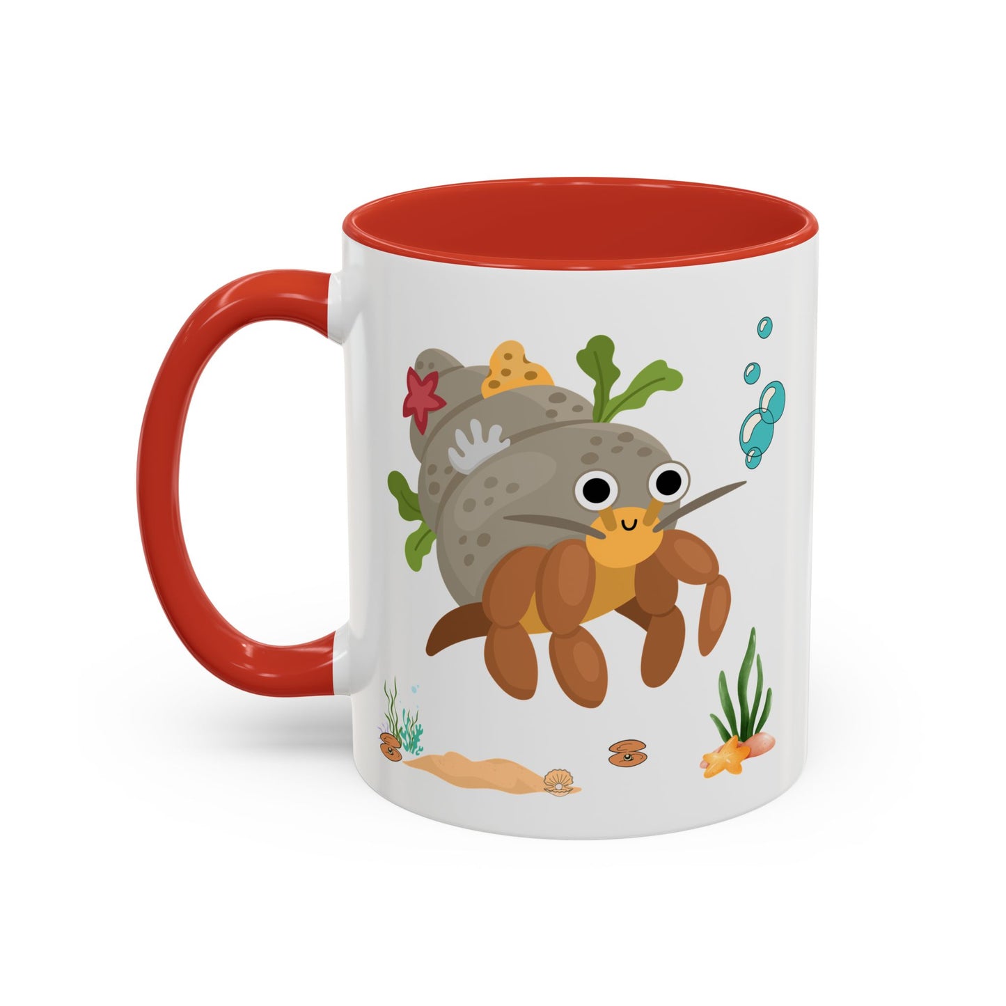 Hermit crab with shell underwater Coffee Mug