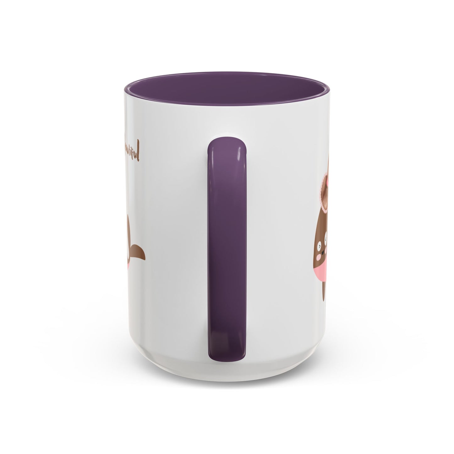 Whale wearing a cowboy hat with a pink bow Coffee Mug