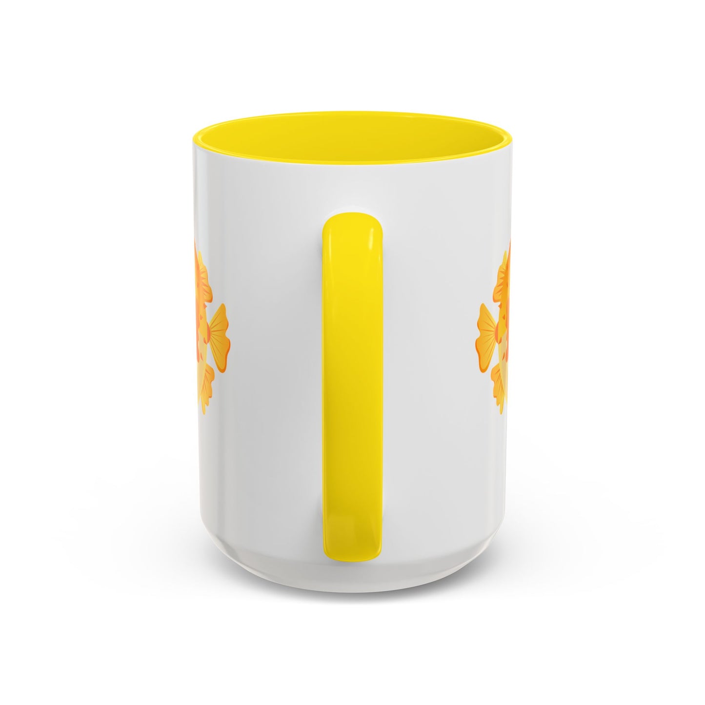 Cartoon Pufferfish with seaweed Coffee Mug