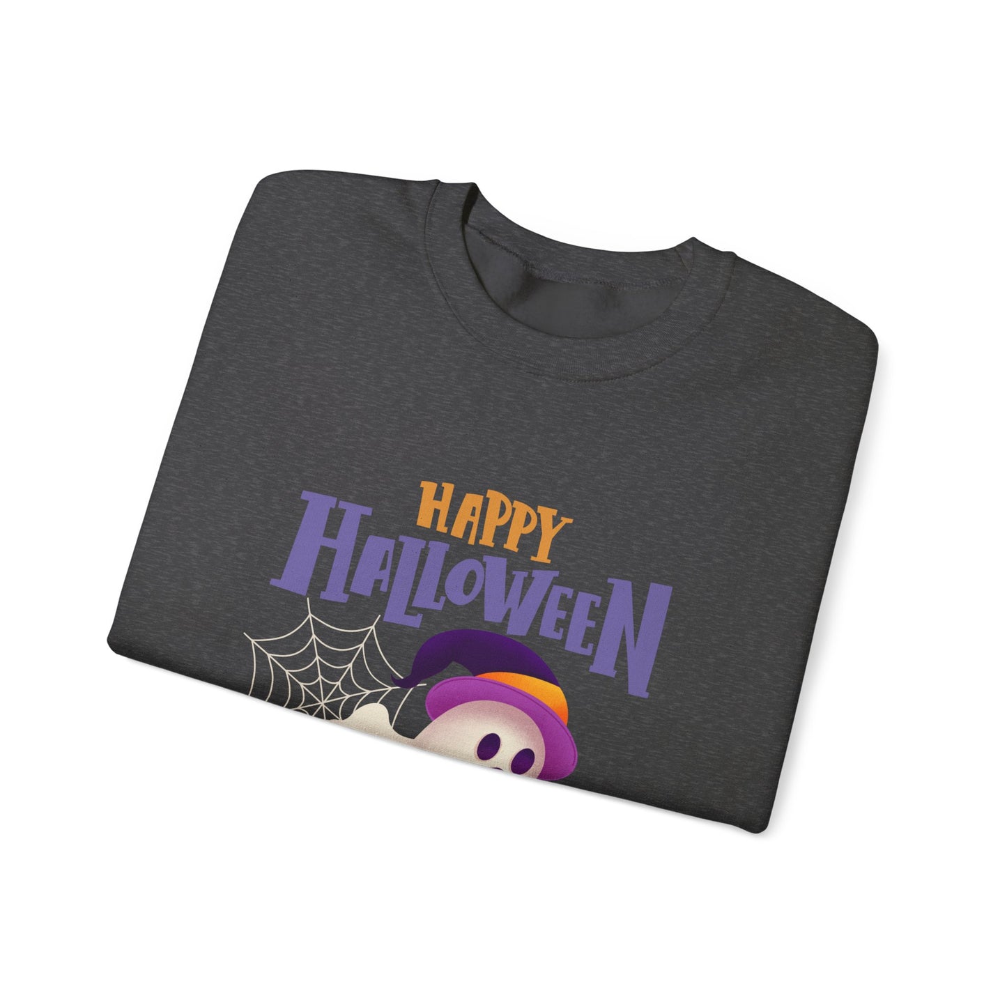 Halloween Ghost Sweatshirt | Unisex Crewneck | Spooky Season Apparel, Halloween Gift, Cozy Outfit, Festival Wear, Autumn Fashion