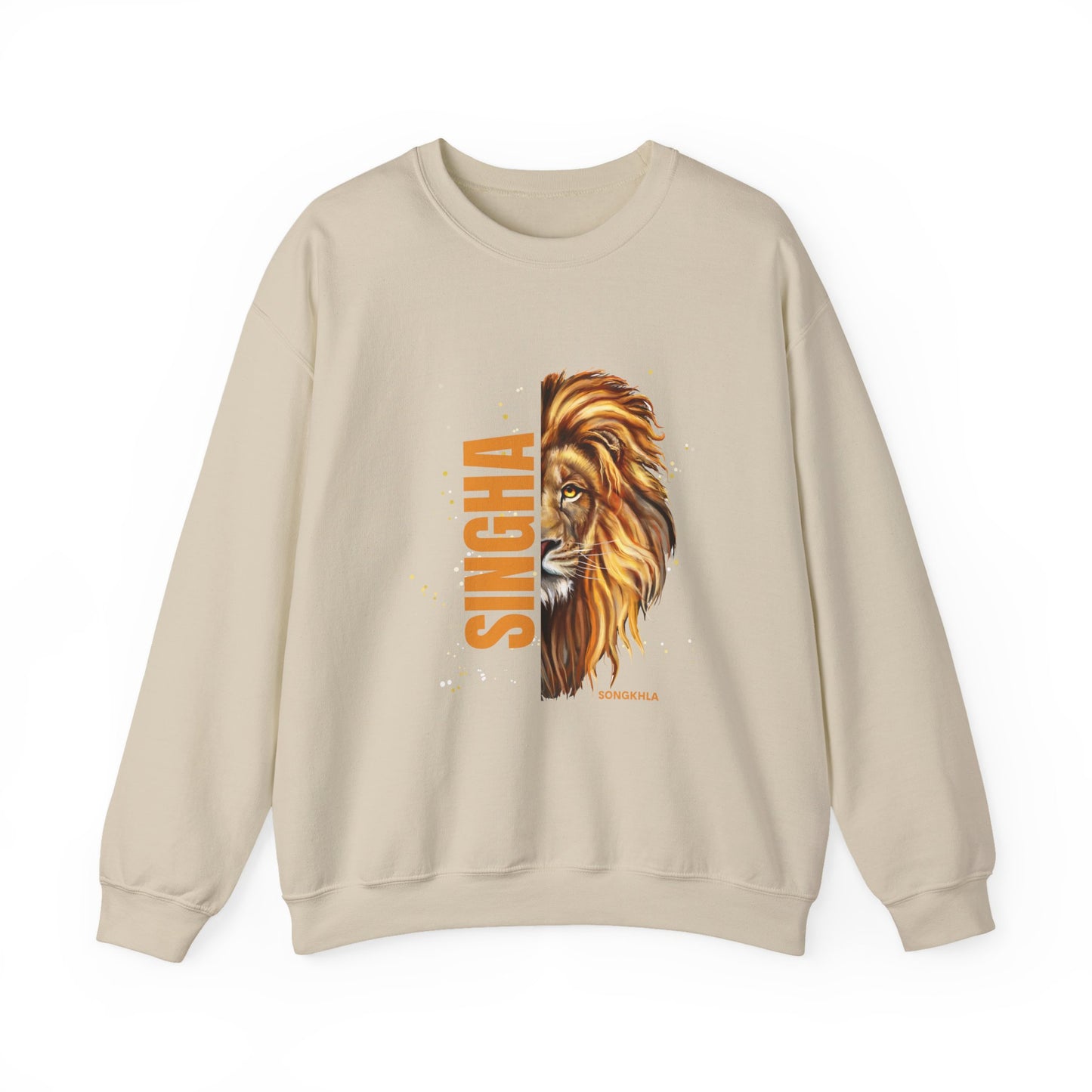 Majestic Lion Sweatshirt | Unisex Heavy Blend™ Crewneck | Gift for Animal Lovers, Stylish Fashion, Cozy Outfit, Unique Design, Casual Wear