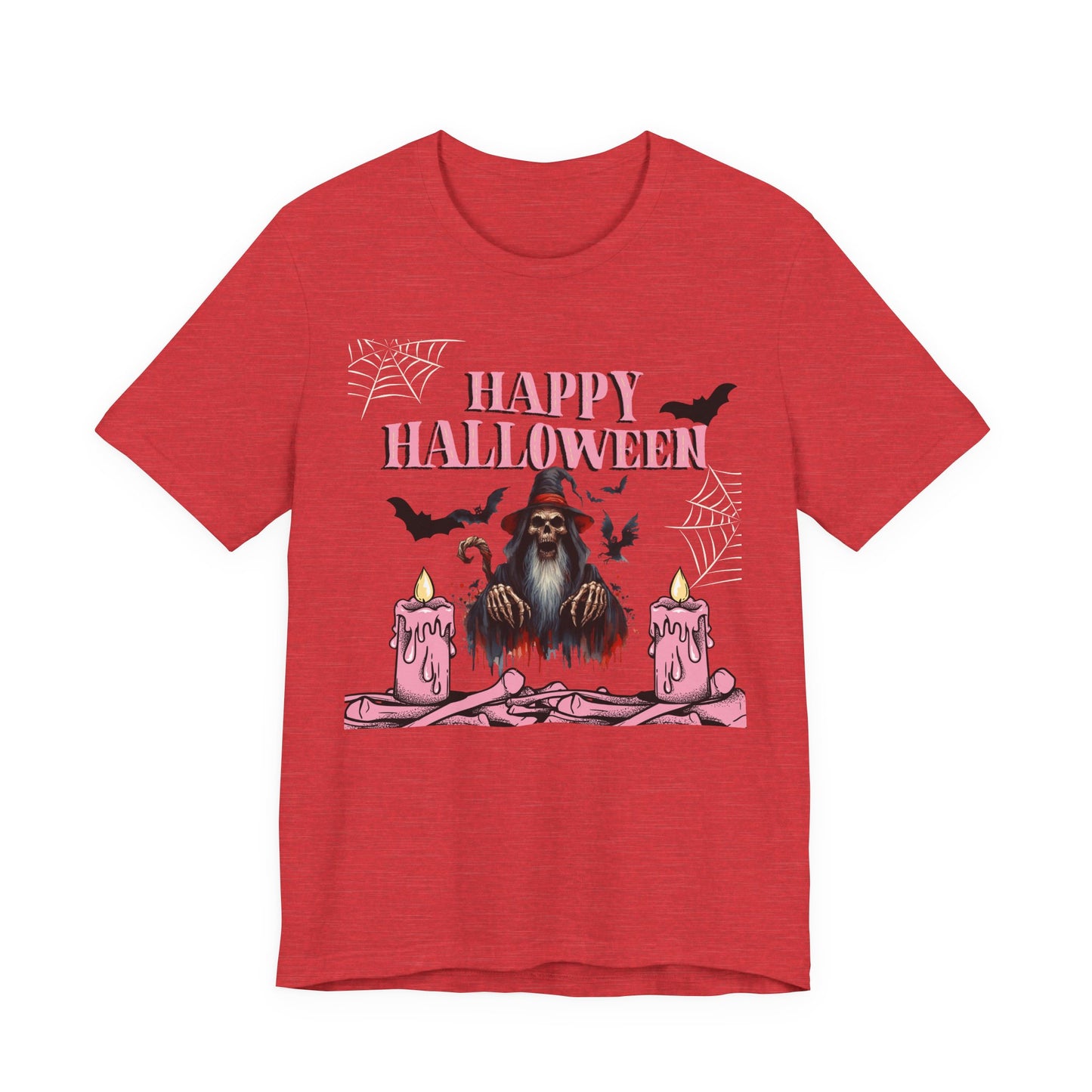 Happy Halloween Unisex T-Shirt | Spooky Seasonal Tee, Halloween Apparel, Ghostly Gifts, Casual Wear, October Celebration Shirt