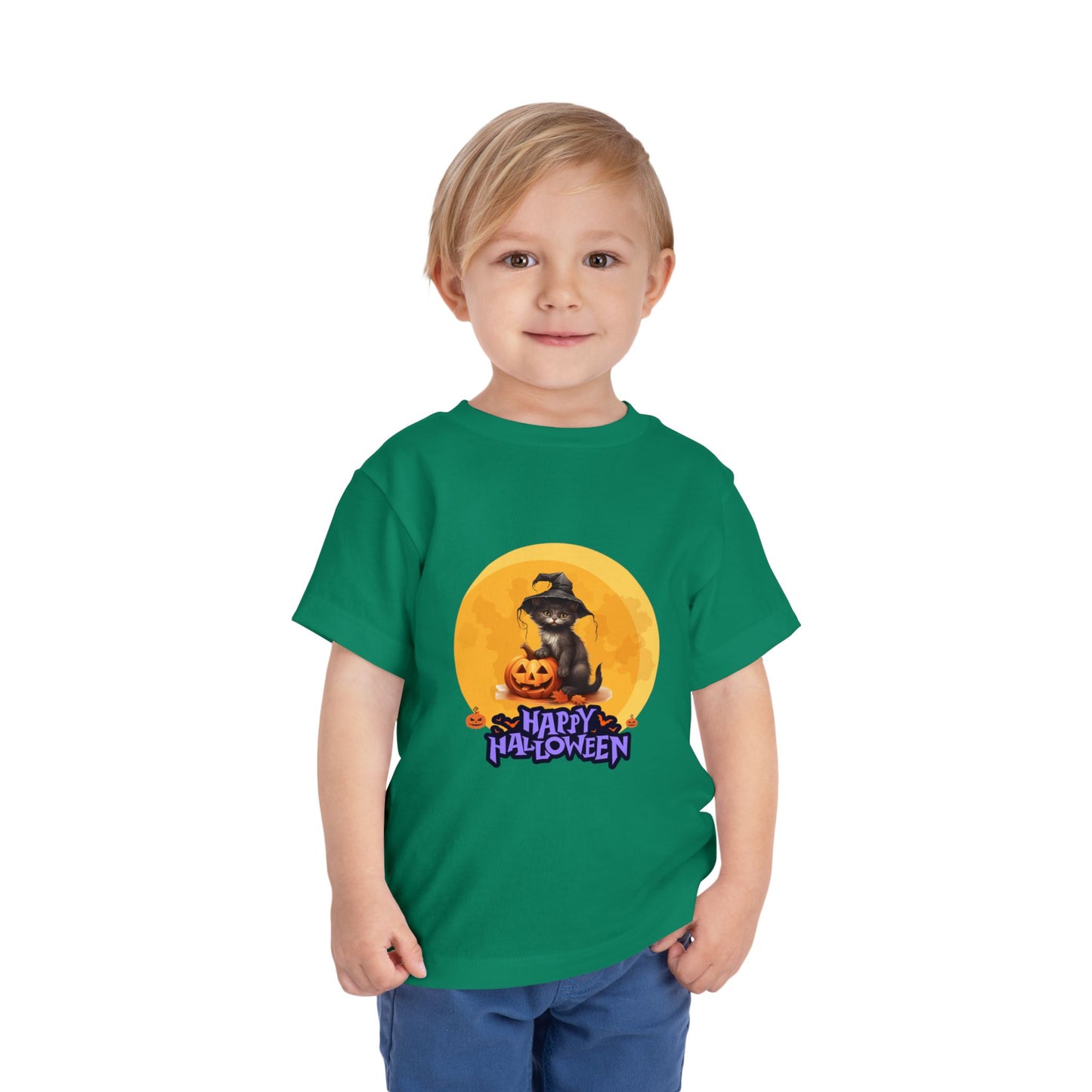 Happy Halloween Toddler Tee, Cute Halloween Shirt, Toddler Halloween Outfit, Kids Halloween Costume, Fall Festivity Apparel