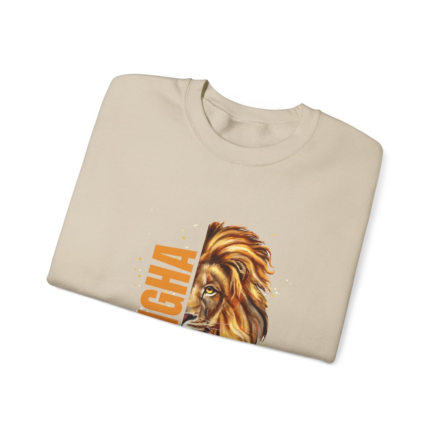 Majestic Lion Sweatshirt | Unisex Heavy Blend™ Crewneck | Gift for Animal Lovers, Stylish Fashion, Cozy Outfit, Unique Design, Casual Wear
