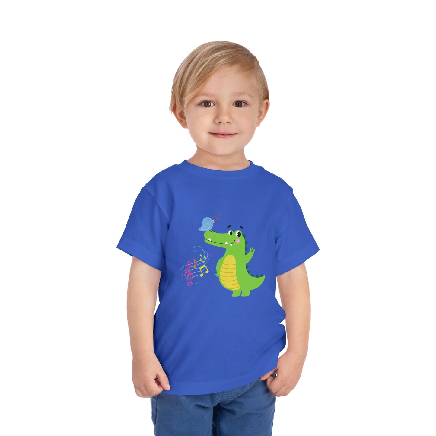Cute Crocodile Toddler Tee, Kids Gift, Summer Clothing, Birthday Outfit, Playtime Shirt, Animal Lover Apparel