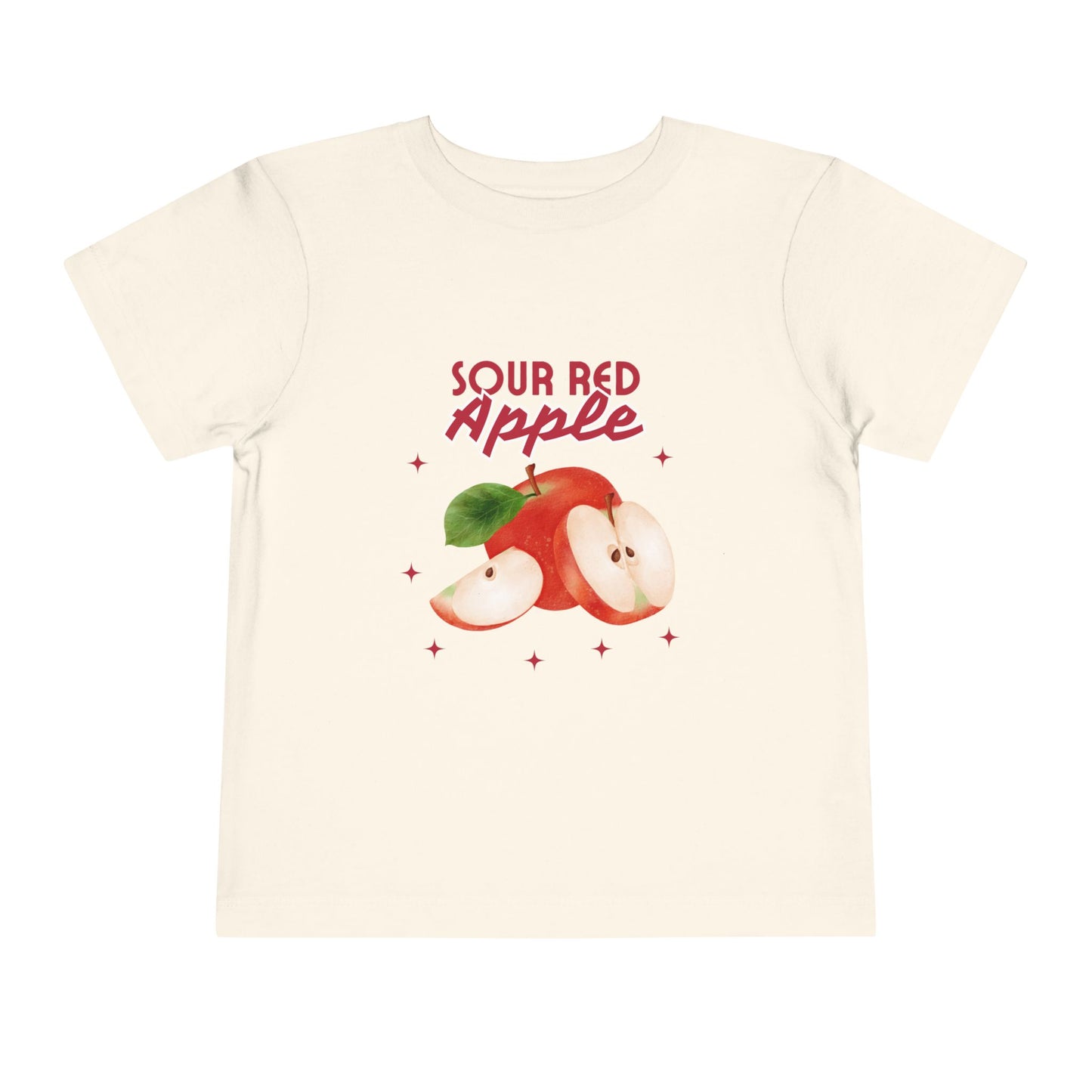Cute Toddler Apple Tee, Short Sleeve Shirt for Kids, Summer Outfit, Gift for Toddlers, Fruit Themed Clothing, Birthday Party Wear