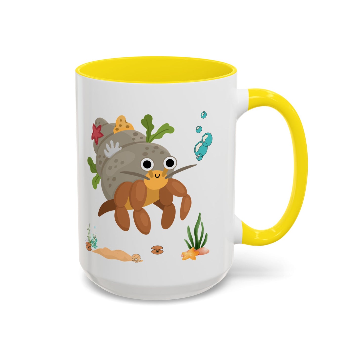Hermit crab with shell underwater Coffee Mug