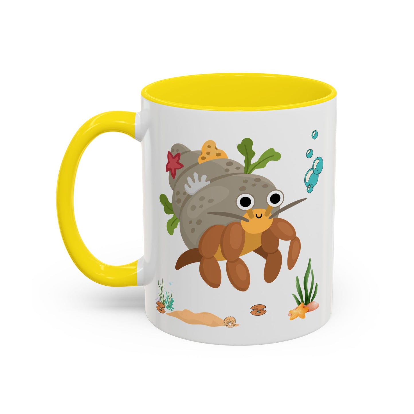 Hermit crab with shell underwater Coffee Mug