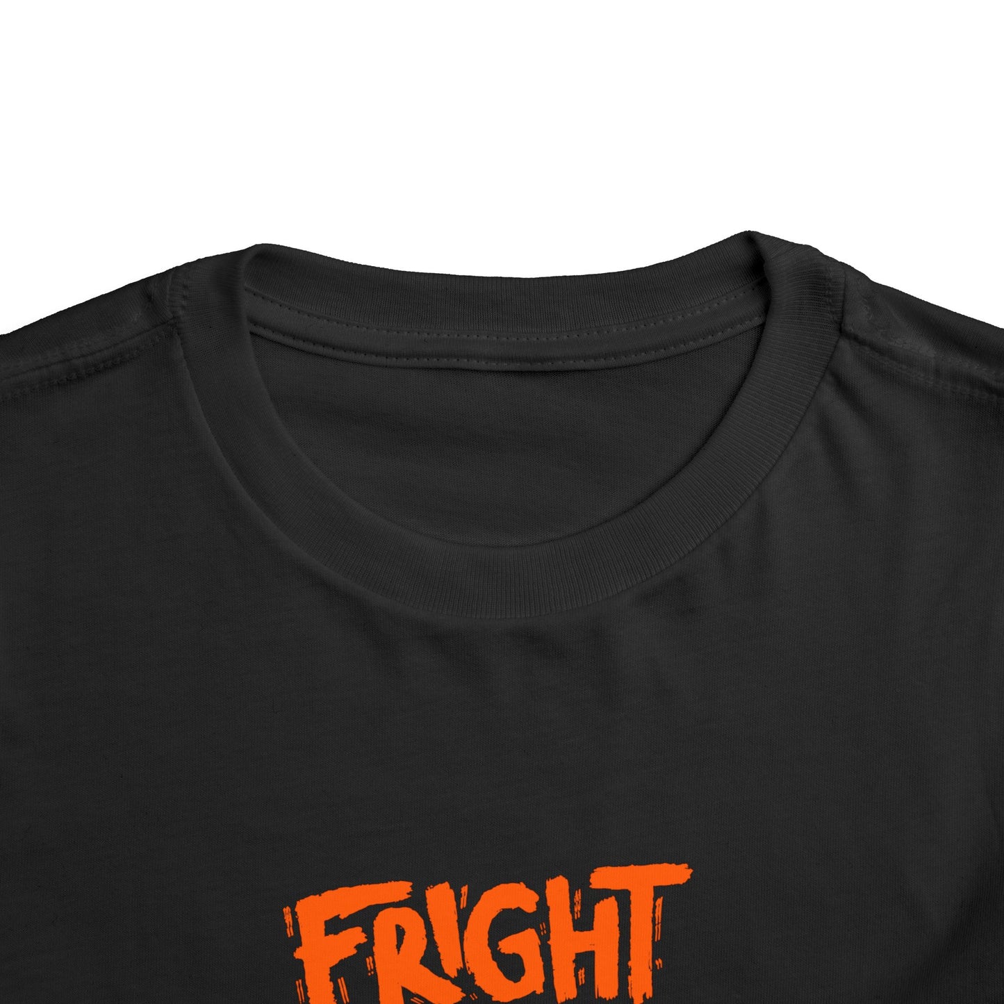 Cute Halloween Toddler Tee, 'Fright Night' Shirt, Kids Halloween Costume Top, Pumpkin Cat Graphic Tee, Spooky Toddler Outfit