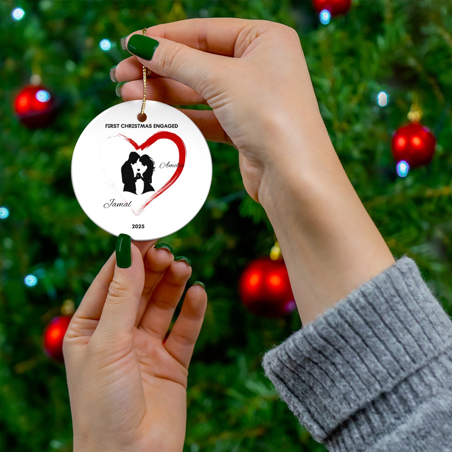 Engagement Ornament