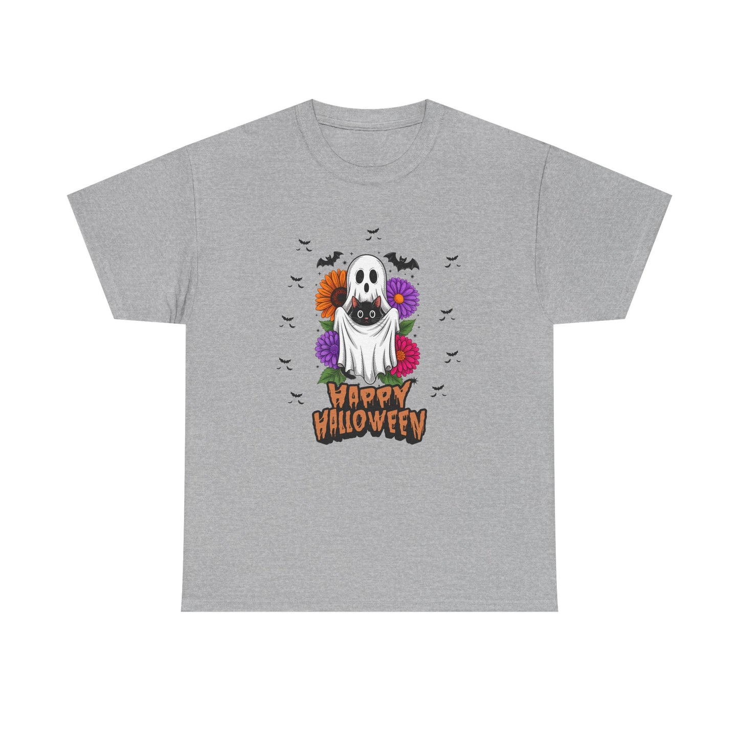 Halloween Ghost Unisex Tee, Perfect for Trick-or-Treating, Spooky Season Shirts, Fall Vibes, Halloween Party Attire
