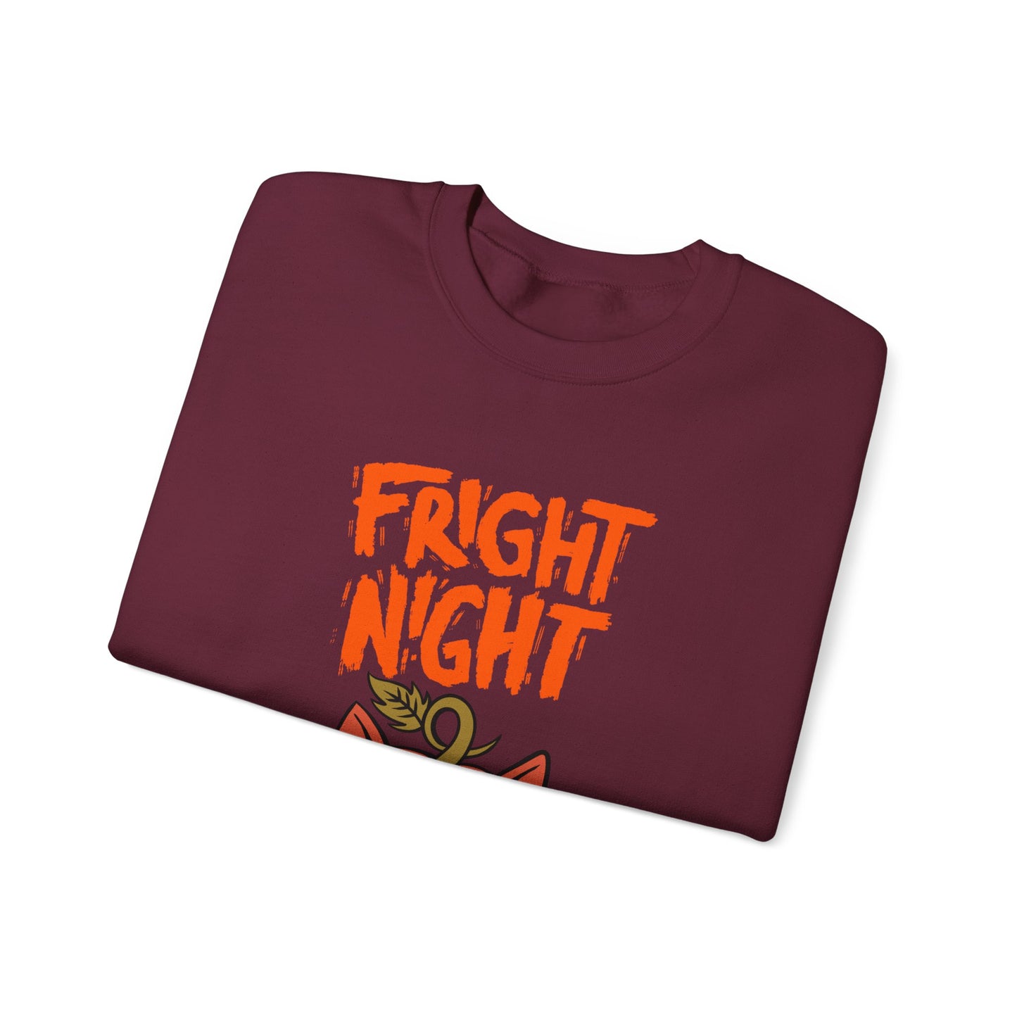 Halloween Cat Sweatshirt, Cozy Fall Apparel, Unisex Crewneck, Fright Night Design, Halloween Gift, Autumn Fashion