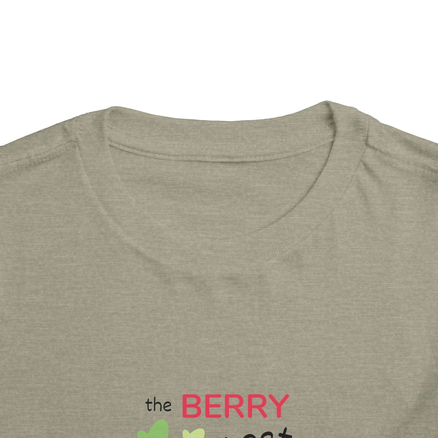 Toddler Berry Sweetest Tee, Cute Kids T-Shirt, Strawberry Design Shirt, Summer Apparel, Birthday Gift, Toddler Clothing